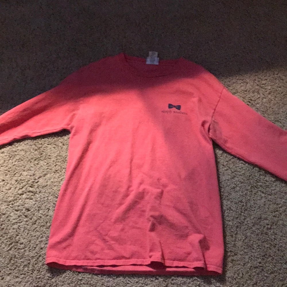 medium pink simply southern shirt